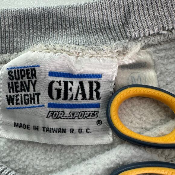 Vintage Gear Taiwan 1990s
SMU Crewneck Sweatshirt Mens Medium Gray - Picture 5 of 7